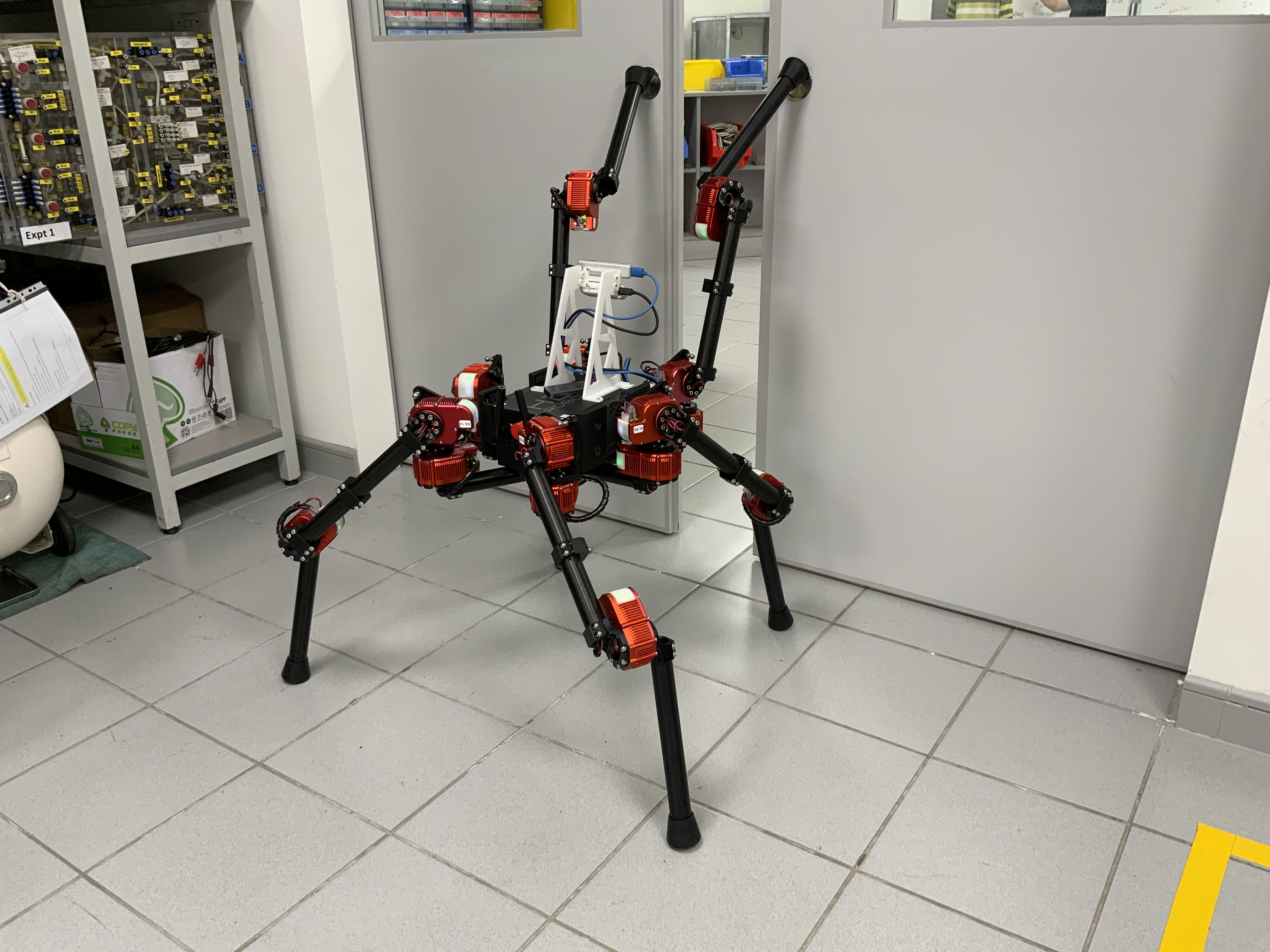Environmental Interactions by Autonomous Legged Robots